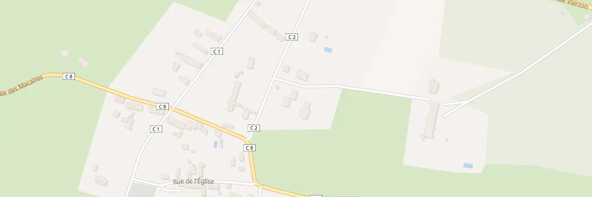 Plan du 281 Chem Lucien Bonneau à Méry-sur-Cher