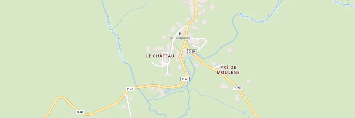 Plan du 42 Rue des Anciens Moulins à Sousceyrac-en-Quercy