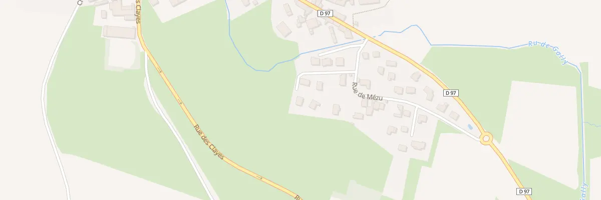 Plan du 56 Rue de Mézu à Chavenay