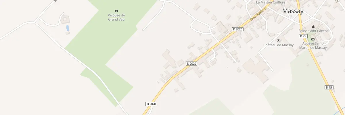 Plan du 58 Rue Pasteur à Massay