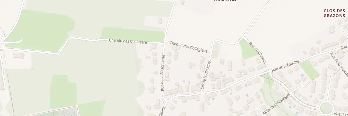 Plan du 16 Rue de la Bissonnerie à Saint-Jean-de-Braye