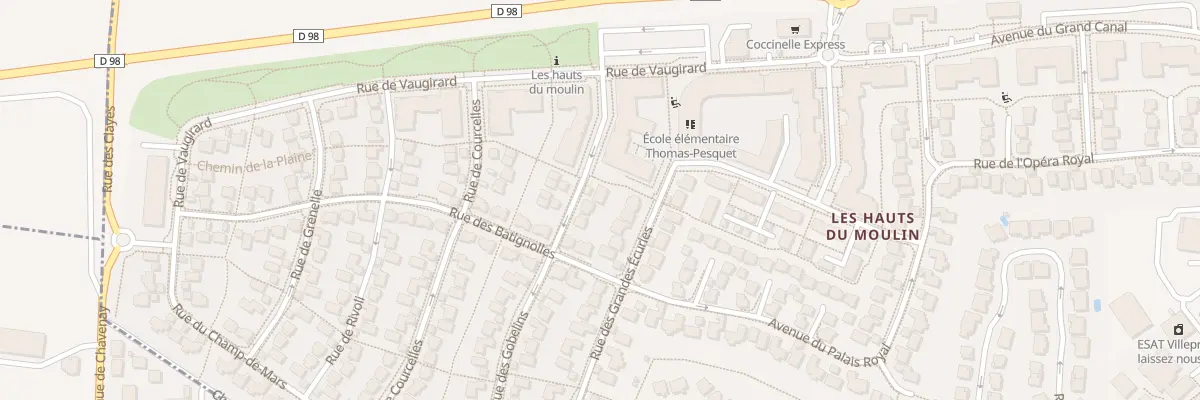Plan du 6 Rue des Gobelins à Villepreux