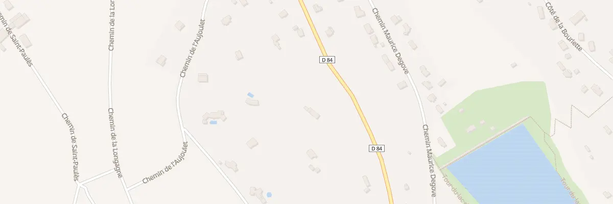 Plan du 520 Rte de Saint-Paul Cap de Joux à Graulhet