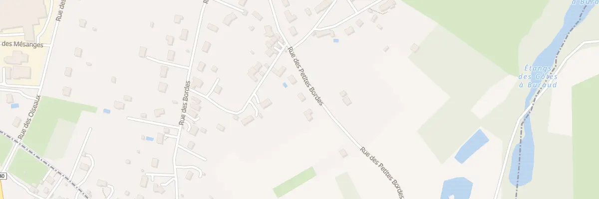 Plan du 20 Rue des Petites Bordes à La Châtre