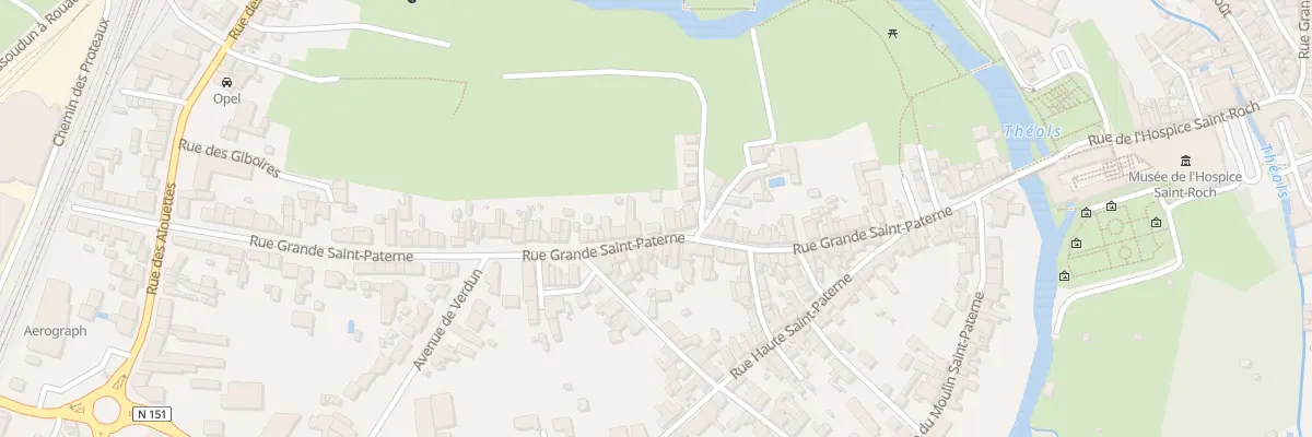 Plan du 66B Rue Grande Saint-Paterne à Issoudun