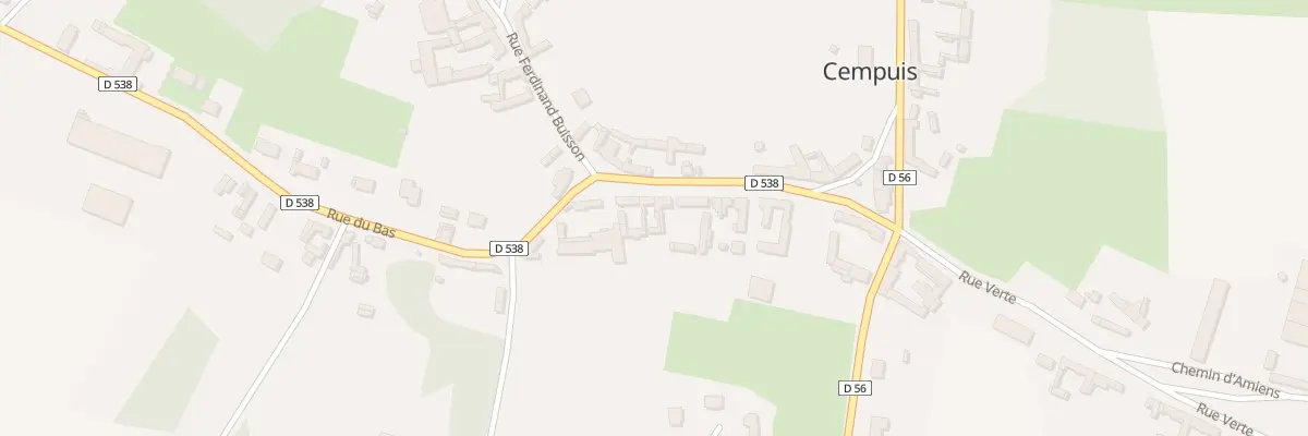 Plan du 6 Rue de la Ville à Cempuis