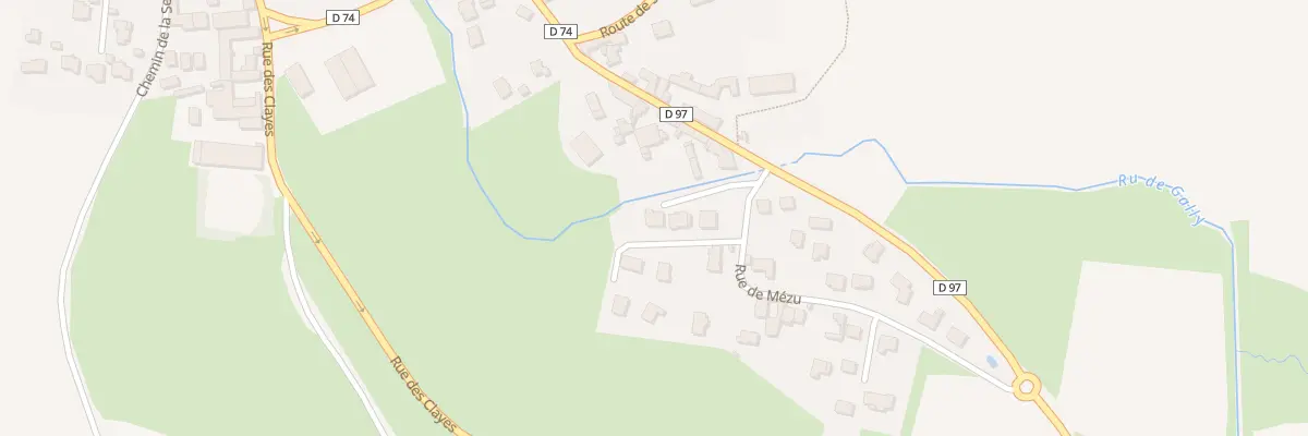 Plan du 16T Rue de Mézu à Chavenay