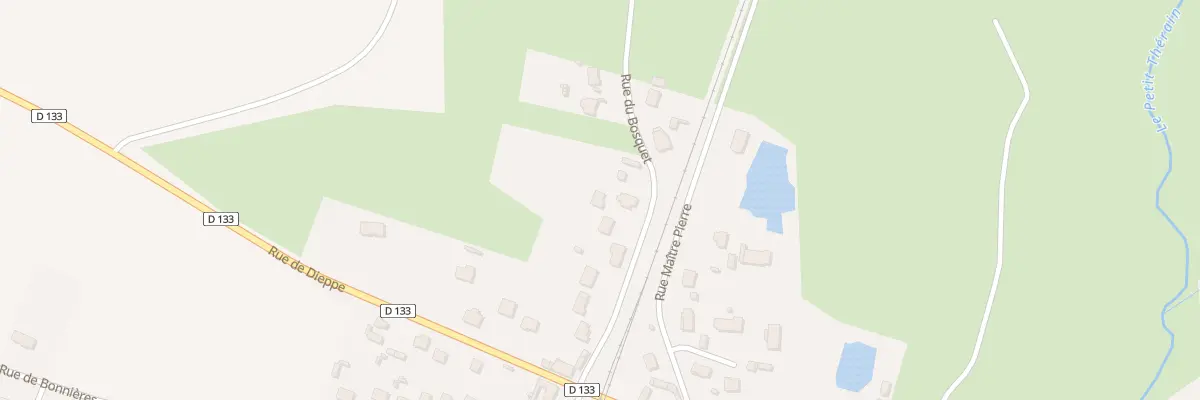Plan du 13 Rue du Bosquet à Milly-sur-Thérain