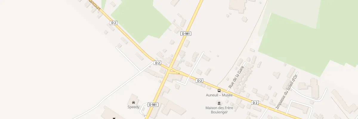 Plan du 30 Rte de Beauvais à Auneuil