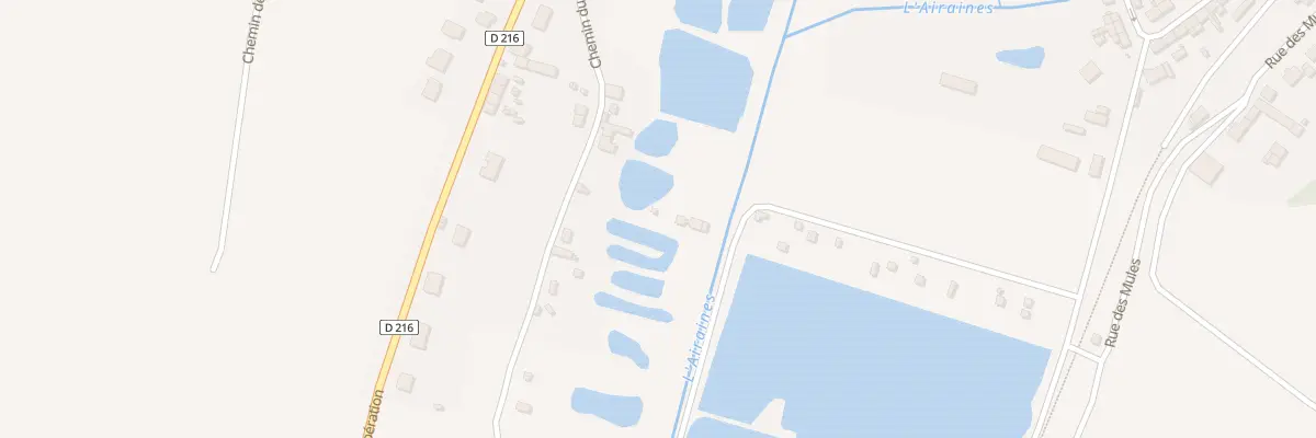 Plan du 9 Che du Marais a Roselle à Longpré-les-Corps-Saints