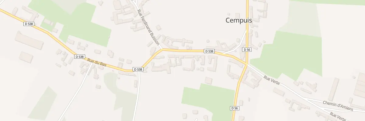 Plan du 8 Rue de la Ville à Cempuis