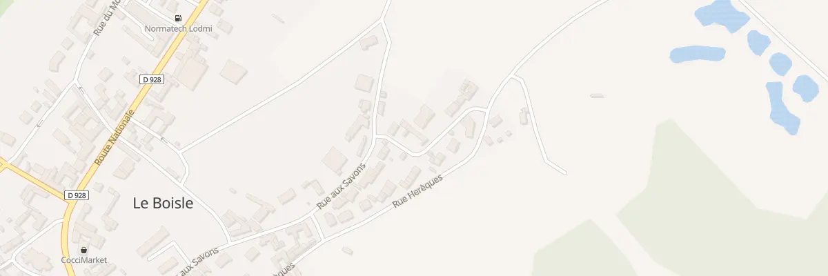 Plan du 21 Rue aux Savons au Boisle