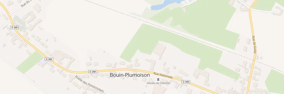 Plan du 1024 Rte Nationale à Bouin-Plumoison