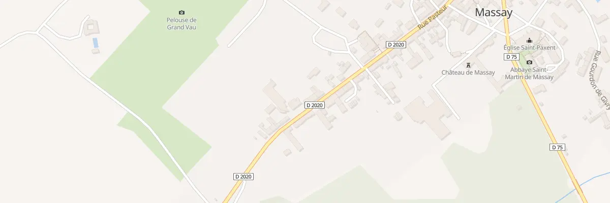 Plan du 56 Rue Pasteur à Massay