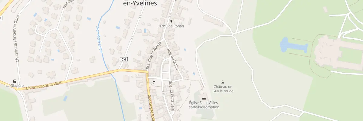 Plan du 15 Rue de la Pie à Rochefort-en-Yvelines