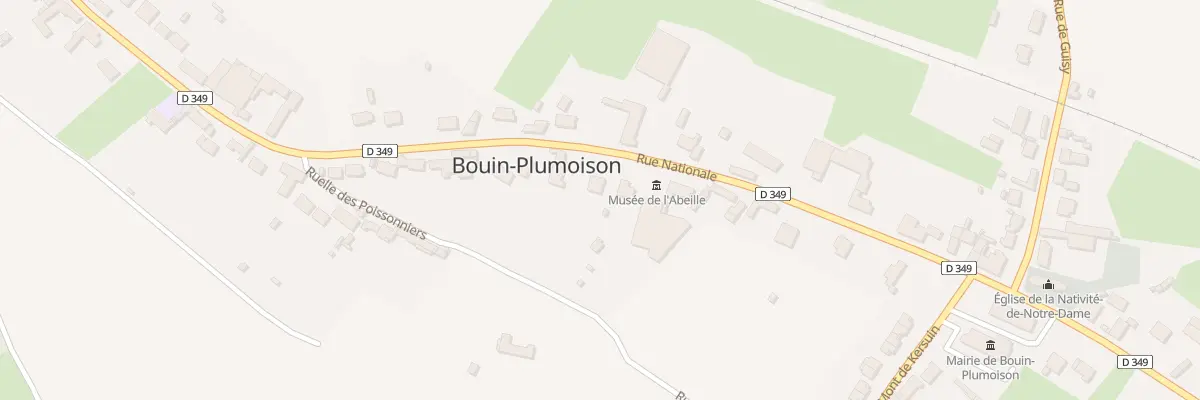 Plan du 965 Rte Nationale à Bouin-Plumoison