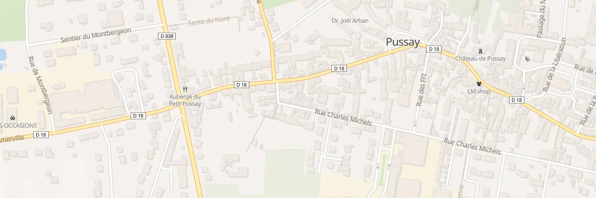 Plan du 119 Rue Etienne Laurent à Pussay