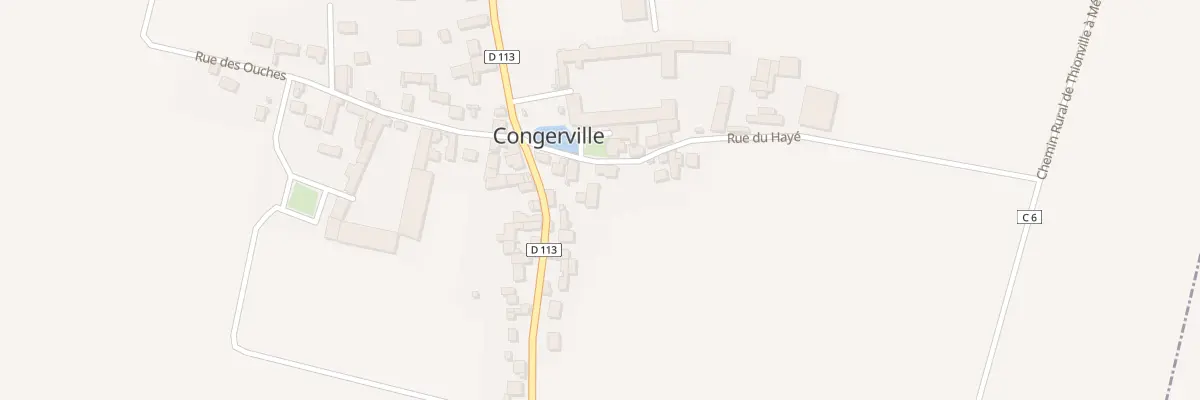 Plan du 6 Rue du Hayé à Congerville-Thionville