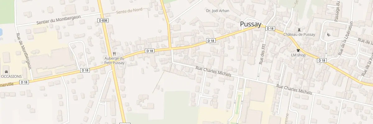 Plan du 117 Rue Etienne Laurent à Pussay