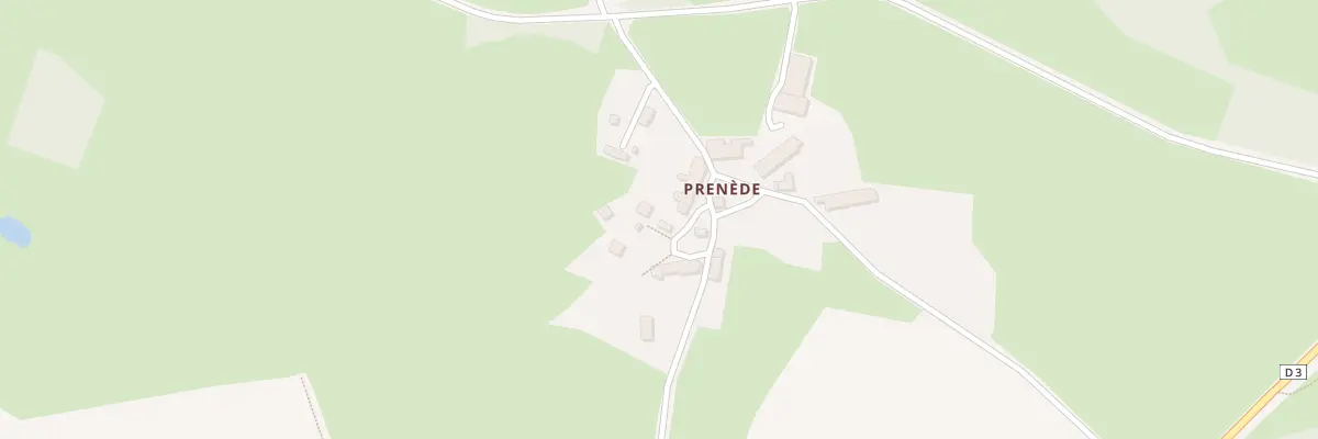 Plan du 8 Prenede à Roches