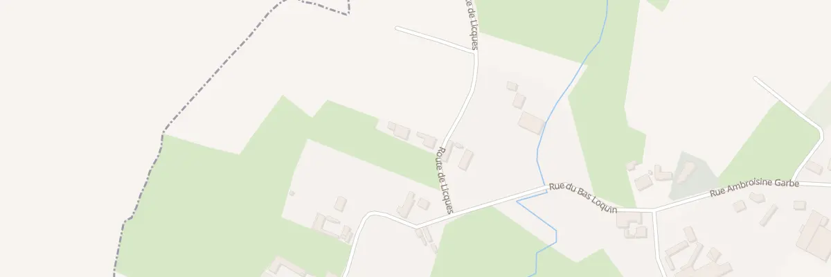 Plan du 3 Rte de Licques à Journy