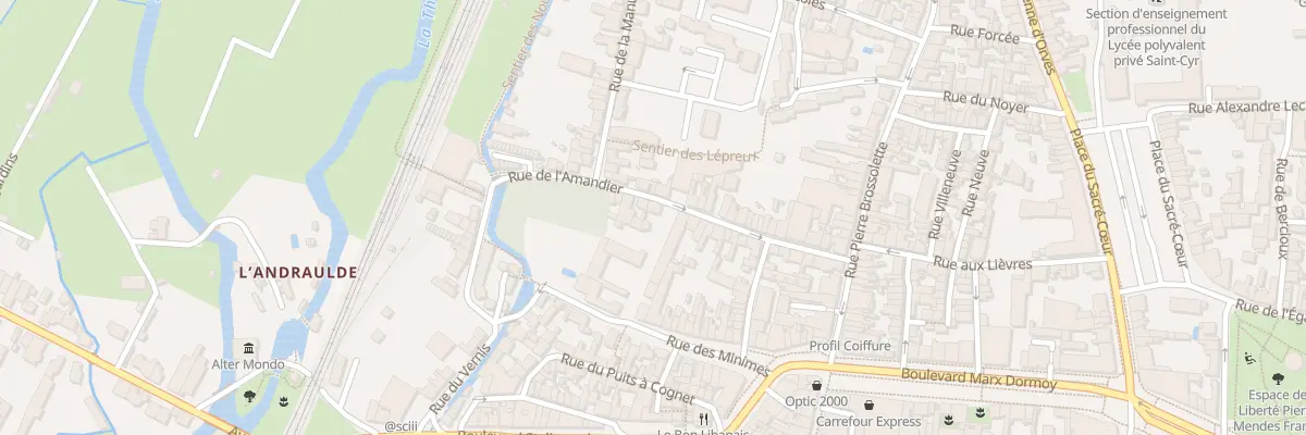 Plan du 31 Rue de l’Amandier à Issoudun