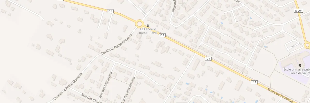 Plan du 49 Rte de Toulouse à Revel