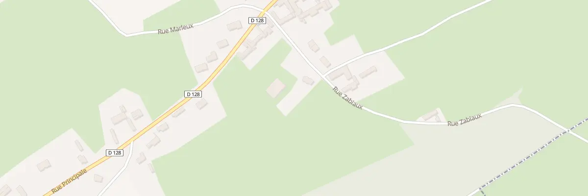 Plan du 100 Rue Zabiaux à Ledinghem