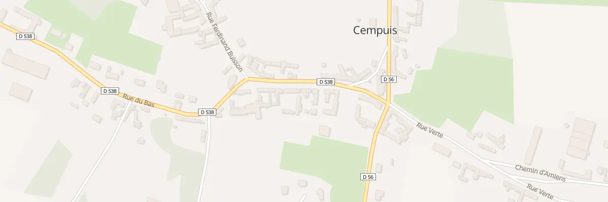 Plan du 12 Rue de la Ville à Cempuis