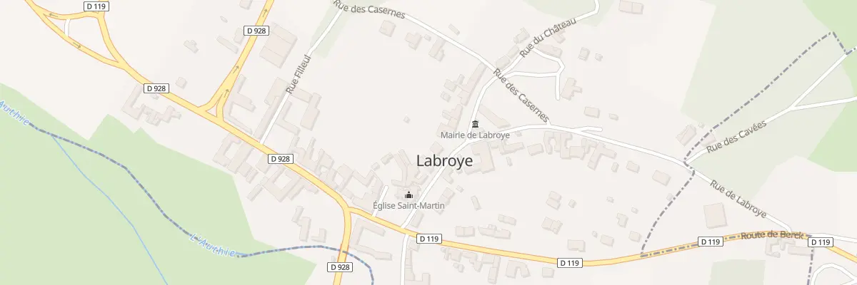 Plan du 3 Rue de Tollent à Labroye