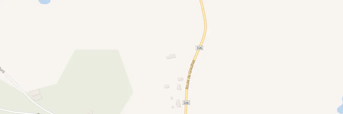 Plan du 2580 Rte de Graulhet à Cadalen