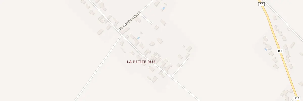 Plan du 7 Ptr Petite Rue à Villereau