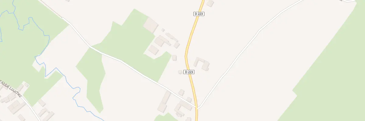 Plan du 896 Rue Principale ( Cd 223 ) à Audrehem