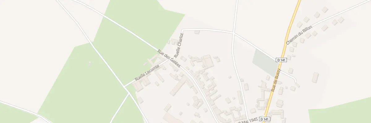 Plan du 18 Rue des Gelées à Croixrault