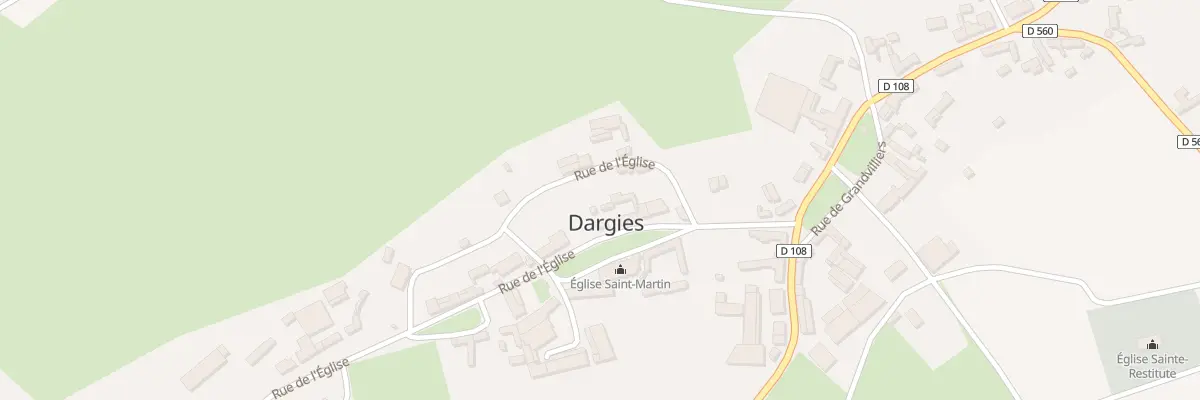 Plan du 13 Rue de l’Eglise à Dargies