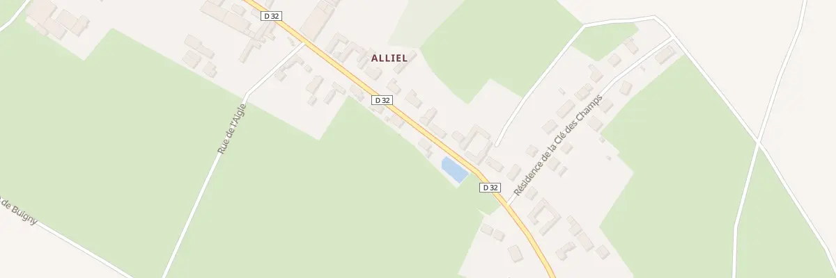 Plan du 25 Rue de Saint Riquier à Ailly-le-Haut-Clocher