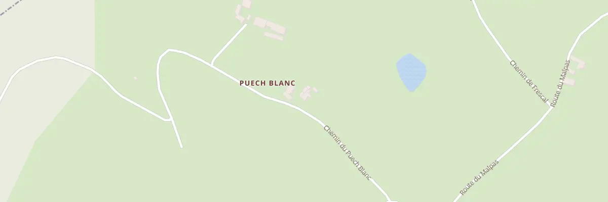 Plan du 5040 Le Puech Blanc à Saint-Marcel-Campes