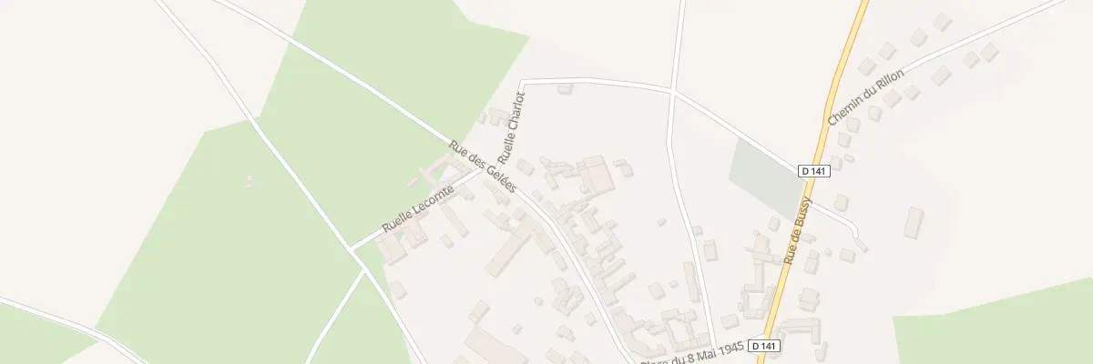 Plan du 16 Rue des Gelées à Croixrault