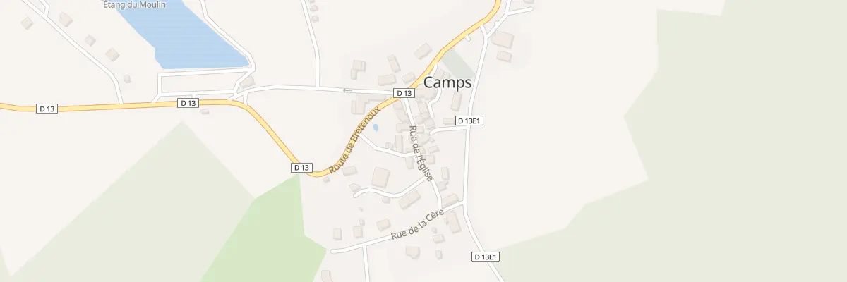 Plan du 9 Rue de l’Église à Camps-Saint-Mathurin-Léobazel