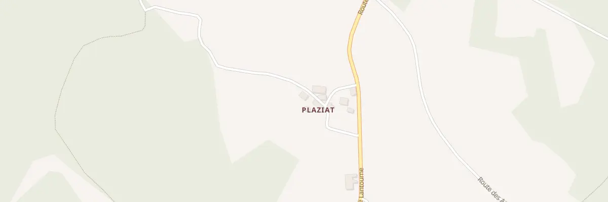 Plan du 131 Che de Plaziat à Saint-Pardoux-la-Croisille