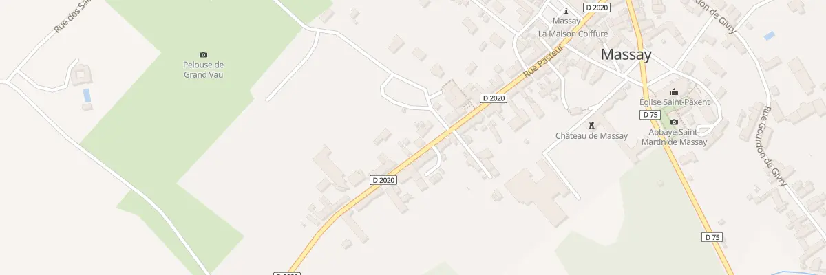 Plan du 48 Rue Pasteur à Massay