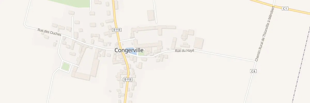 Plan du 3 Rue du Hayé à Congerville-Thionville
