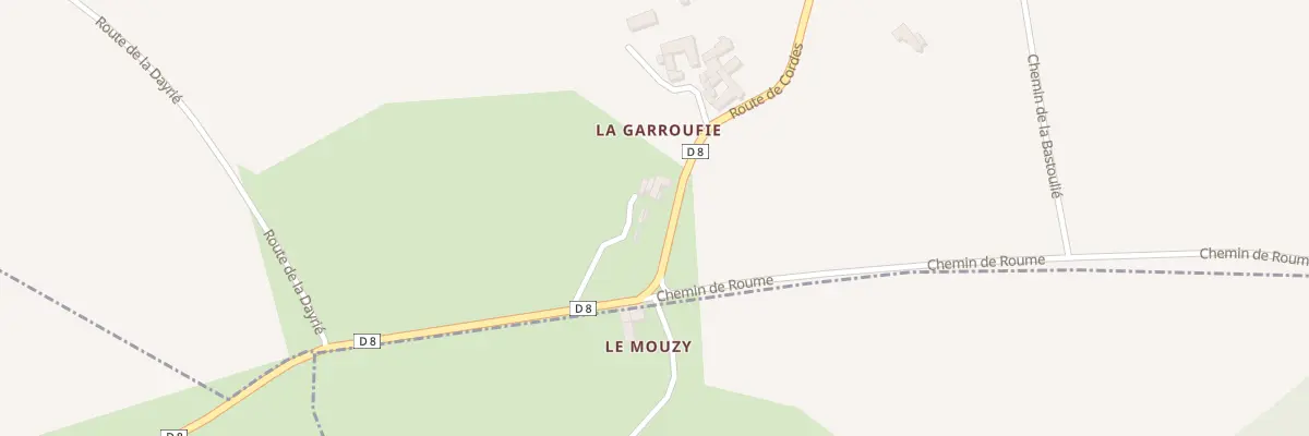 Plan du 5044 La Garroufie à Lacapelle-Ségalar