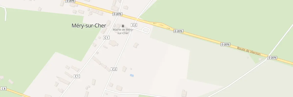 Plan du 77 Che Lucien Bonneau à Méry-sur-Cher