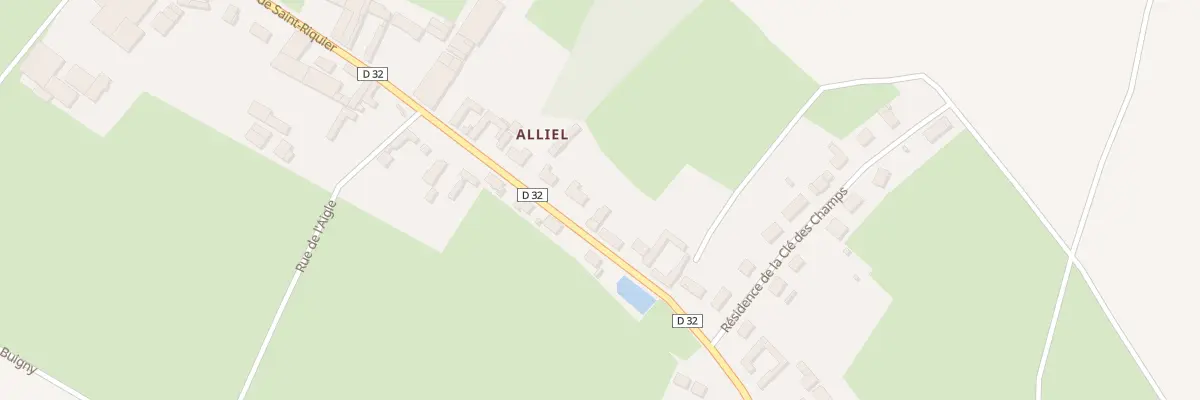 Plan du 50T Rue de Saint Riquier à Ailly-le-Haut-Clocher
