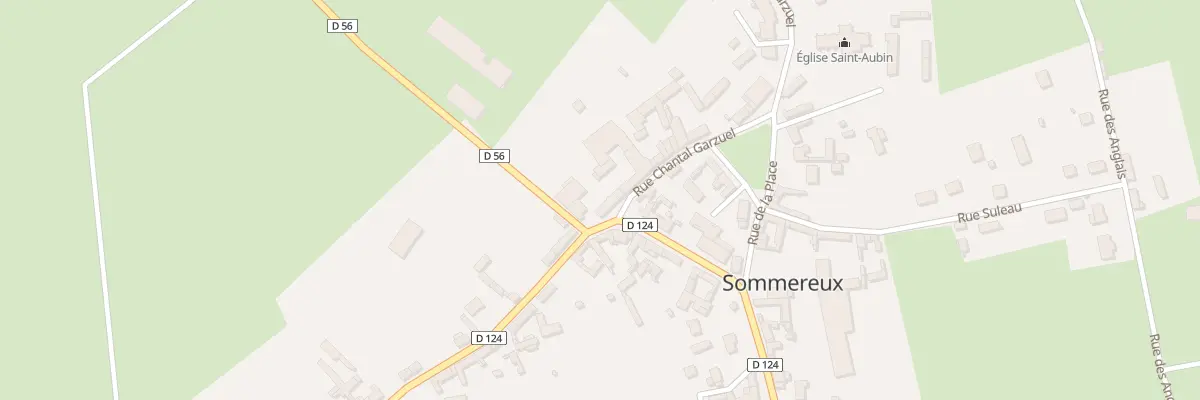 Plan du 1 Rue Chantal Garzuel à Sommereux