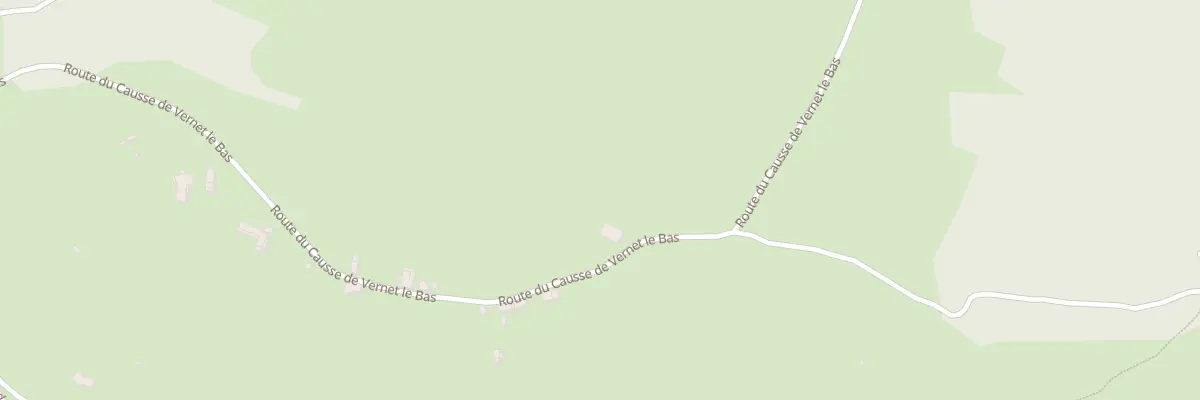 Plan du 5170 Le Causse de Vernet à Balaguier-d’Olt