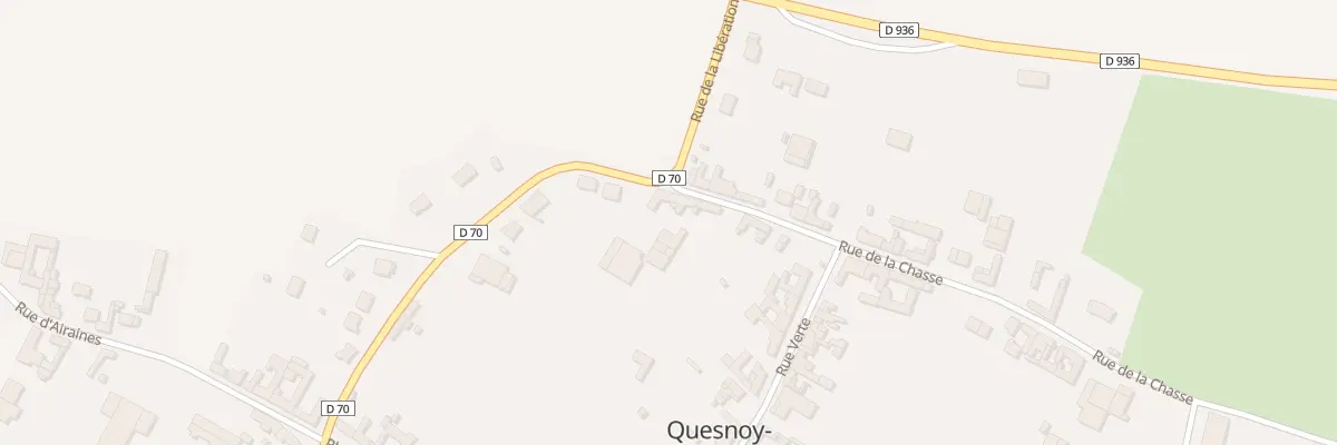 Plan du 2 Rue de la Chasse à Quesnoy-sur-Airaines