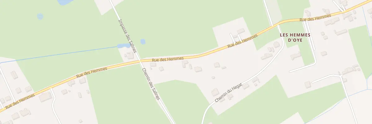 Plan du 1110 Rue des Hemmes d’Oye à Oye-Plage