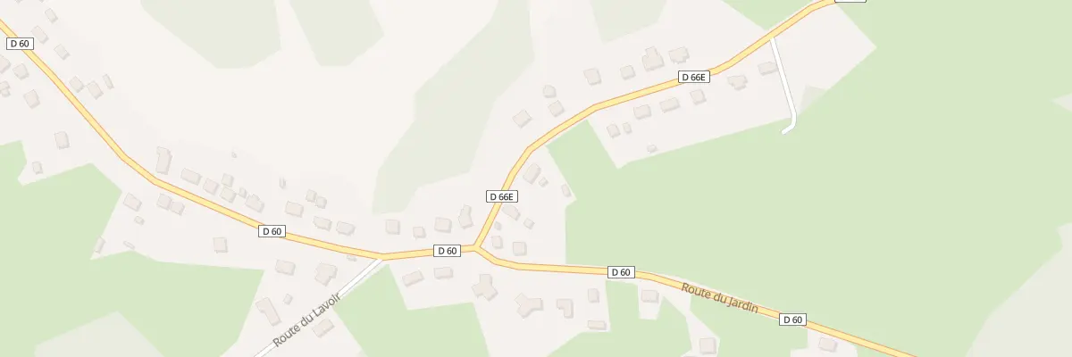Plan du 8 Rte de St Hippolyte à Montaignac-sur-Doustre